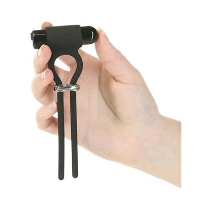 Power Bullet Bolo Adjustable Cockring W/ Rechargeable Vibrating Bullet