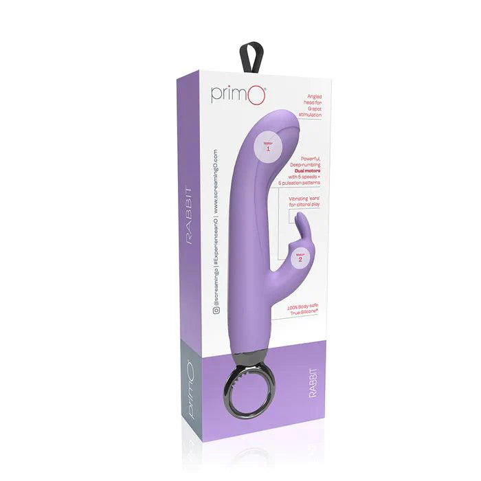 Screaming O Primo Rabbit - Lilac - CheapLubes.com