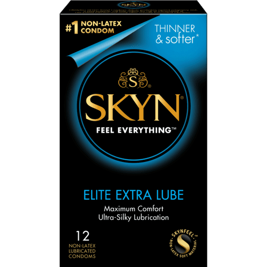 SKYN Elite Extra Lube 12 Count Condoms
